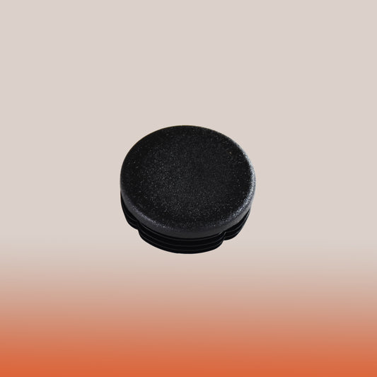 Tube end cap for mast