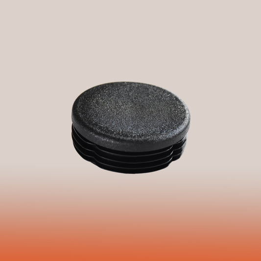 Tube end cap for mast