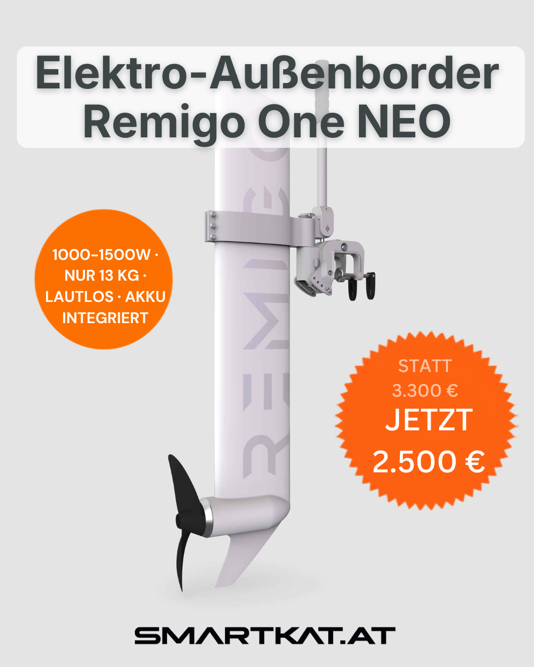 Outboard motor – REMIGO ONE NEO