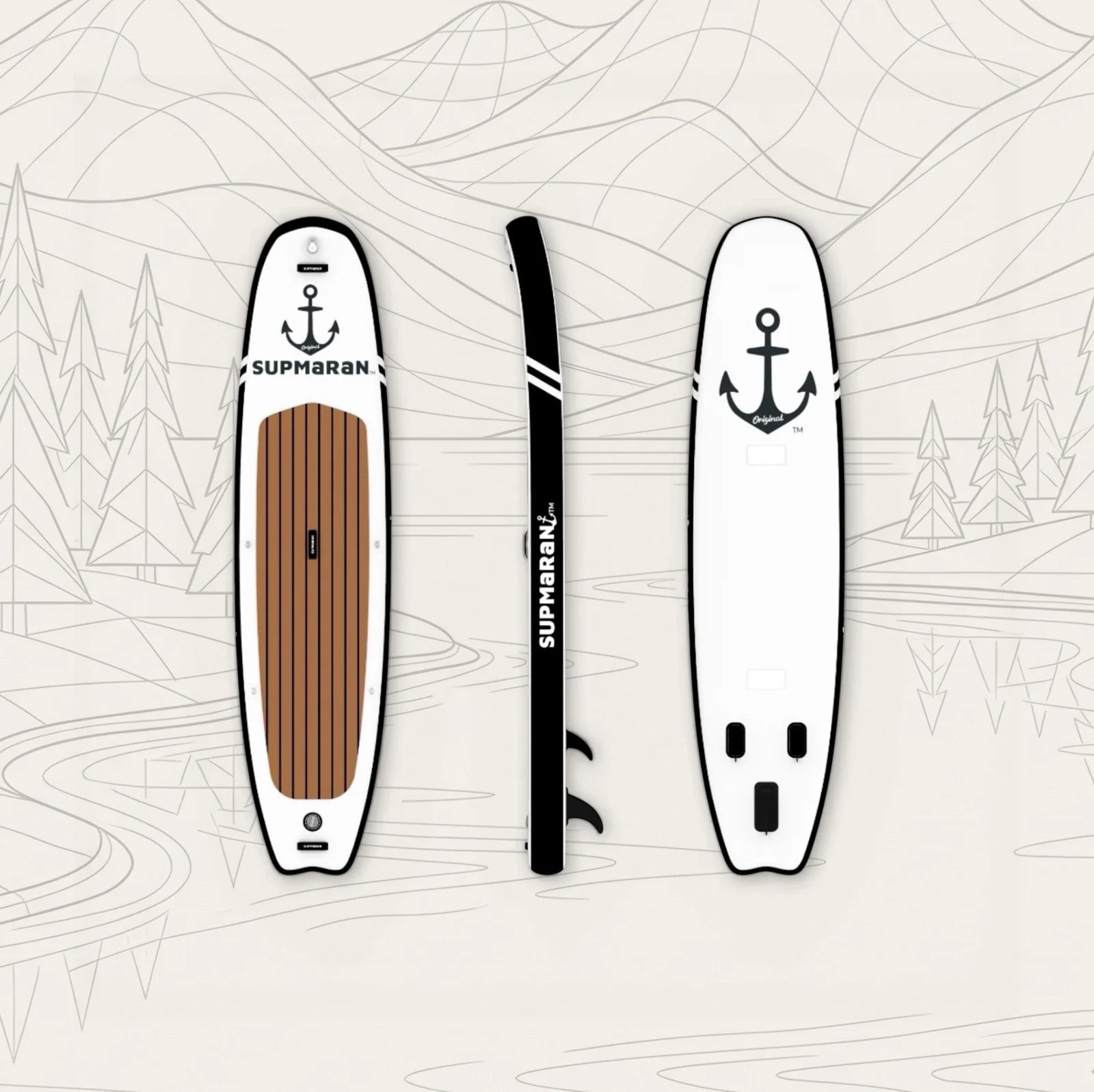 Supmaran Phat SUP Boards – 350 cm Länge, 20 cm Dicke